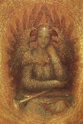 george frederic watts,o.m.,r.a. Dweller in the Innermost china oil painting artist